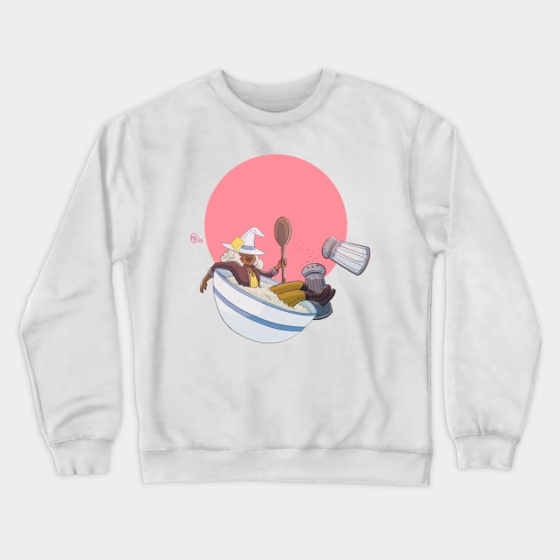 Breakfast Witches - Grits Crewneck Sweatshirt by myisha